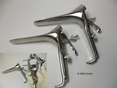 Spekulum nach Pederson, 2er Set (M+L), professionelle Qualität